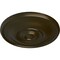 Ekena Millwork Jefferson Ceiling Medallion (Fits Canopies up to 2 7/8"), Hand-Painted Green Gold, 11 3/4"OD x 3/8"P CM12JEGGS - alternate 4